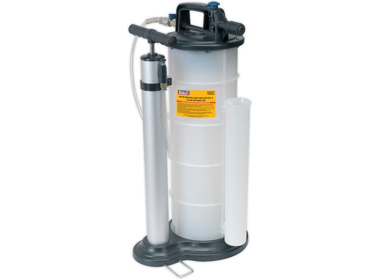 Sealey TP6904 Vacuum Oil &amp; Fluid Extractor Manual/Air 9ltr