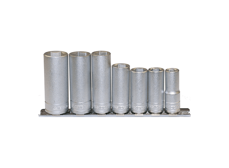 TENG TOOLS 3/8" Drive Deep Socket Set - 6 Point