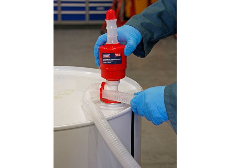 Sealey TP78 Syphon Pump for 205ltr/48gal Drum Male Fitting