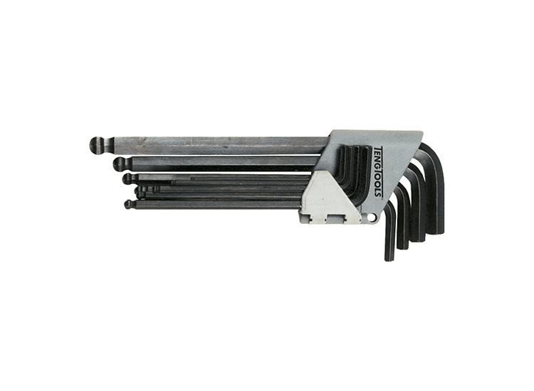 TENG TOOLS Ball Point Hex Key Wrench Set - Imperial