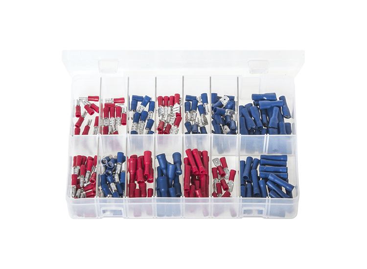 Terminals Insulated - Red &amp; Blue