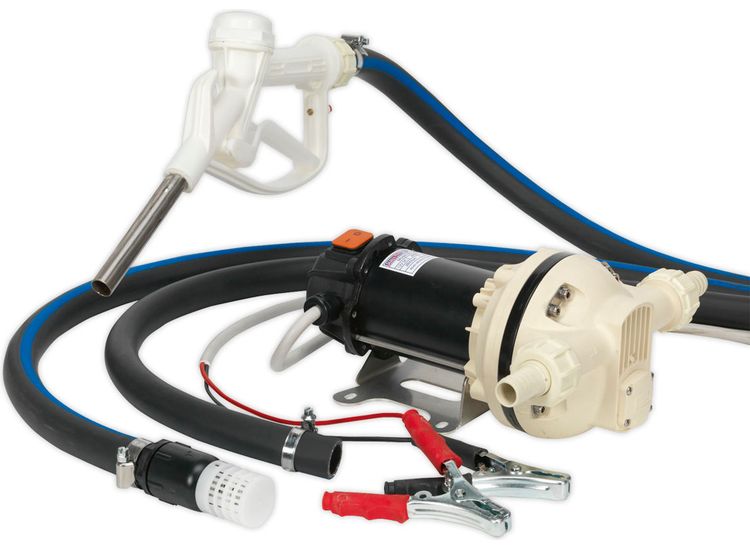 Sealey TP9912 AdBlue&amp;reg; Transfer Pump Portable 12V