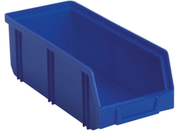 Sealey TPS2D Plastic Storage Bin Deep 105 x 240 x 85mm - Blue Pack of 28