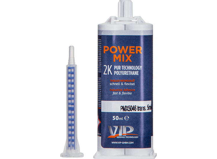 VIP 'Power Mix' - 5 Minute 2K Polyurethane Universal Repair Adhesive