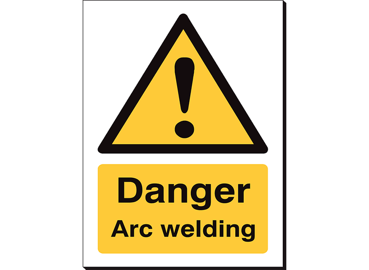 Warning Arc Welding - 240 x 360 mm