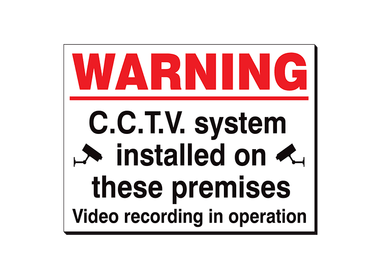 Warning CCTV In Operation - 360 x 240 mm