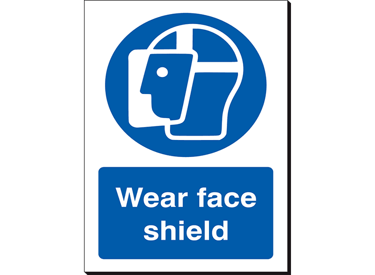 Wear Face Shield - 240 x 360 mm