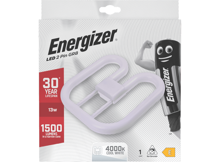 Energizer S30401 Led 2d Lamp Gr8 2pin 13w 1500lm
