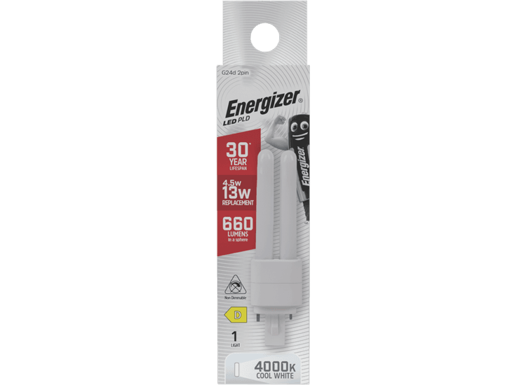 Energizer S30421 Led Pld G24d 2pin 4.5w 600lm