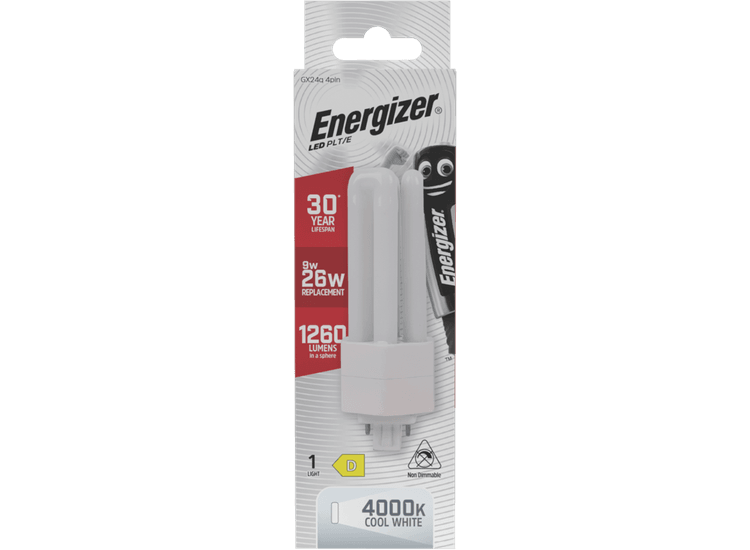 Energizer S30441 Led Plt/E Gx24q 4pin 9w 1260lm