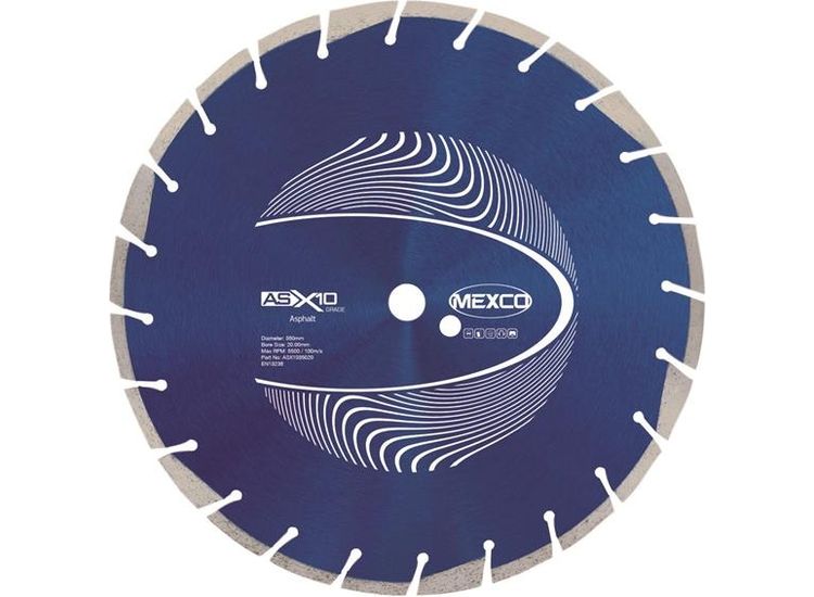 MEXCO Asphalt X10 Grade Diamond Blade