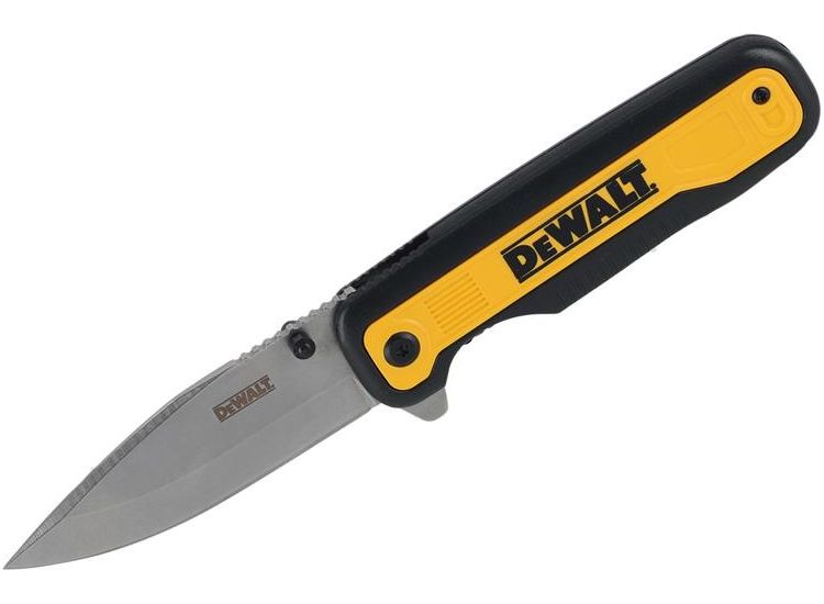 DeWALT Hand Tools Drop Point Folding Pocket Knife