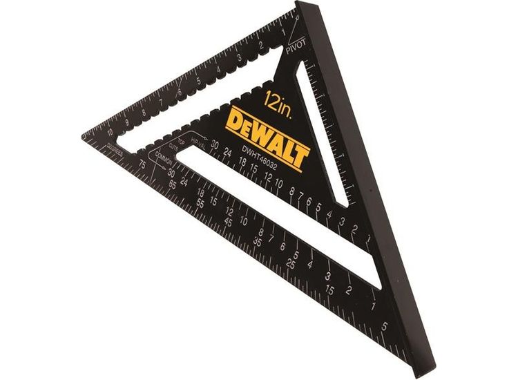 DeWALT Hand Tools Rafter Layout Square