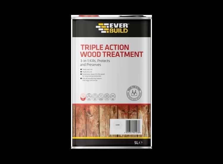 Everbuild Sika Triple Action Wood Treatment