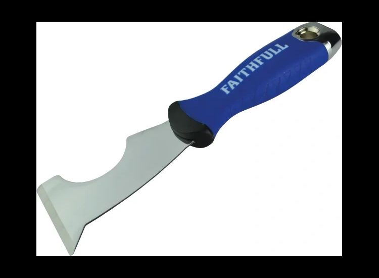 Faithfull Soft Grip Decorator's 4-in-1 Tool