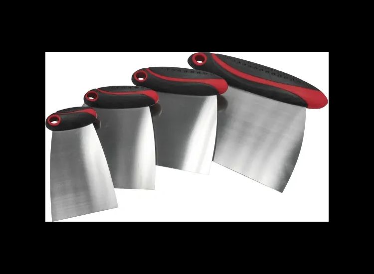 Faithfull Stainless Steel Filler &amp; Spreader Set, 4 Piece