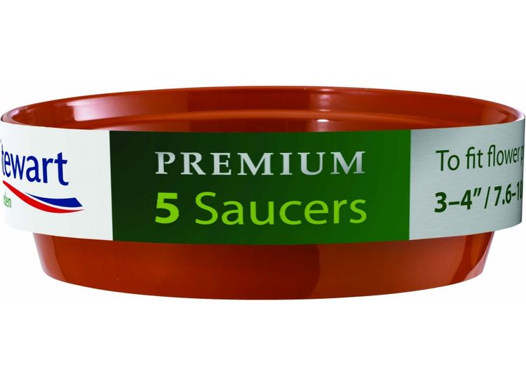 Stewart 239092 Flower Pot Saucer Pack 5