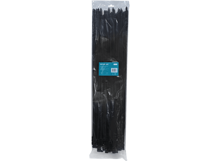 Securlec SL9177 Serculec Sl9177 Cable Ties Black 550mmx8mm