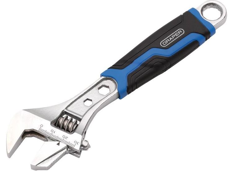 Draper 03668 Reversible Adjustable Wrench, 208mm