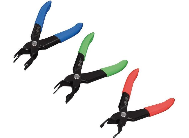 Draper 28625 Coolant and Fuel Pipe Pliers Set (3 Piece)