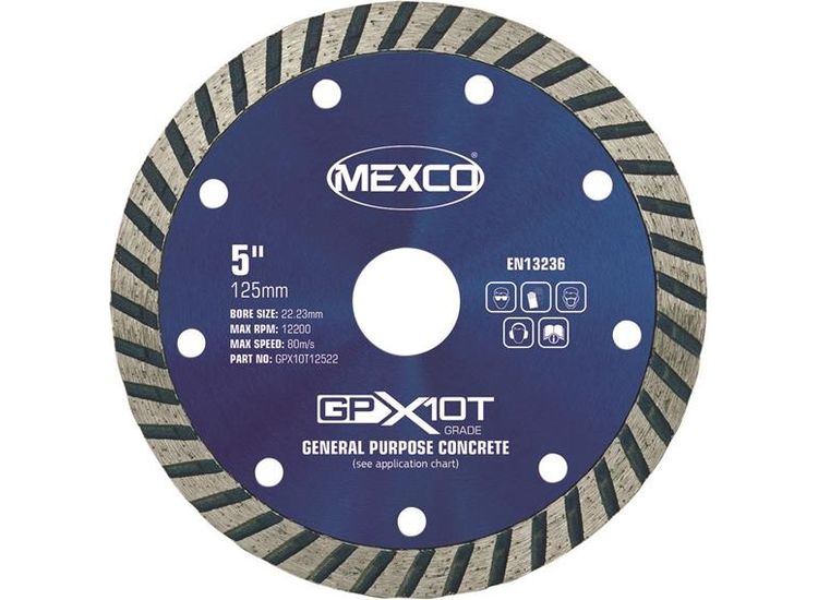 MEXCO GP Concrete Turbo Diamond Blade