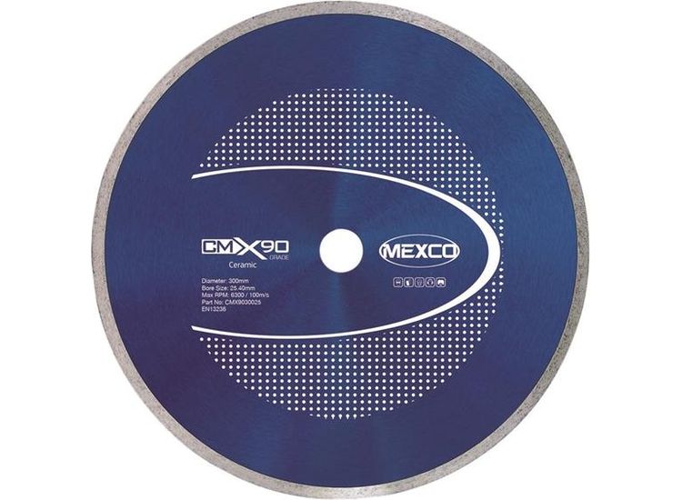 MEXCO X90 Grade Ceramic Materials Diamond Blade