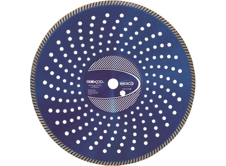 MEXCO XCEL Grade Dual Purpose Turbo Diamond Blade