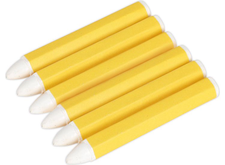 Sealey TST13 Tyre Marking Crayon - White Pack of 6