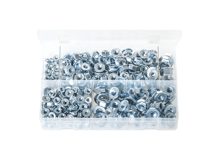 Serrated Flange Nuts - Metric