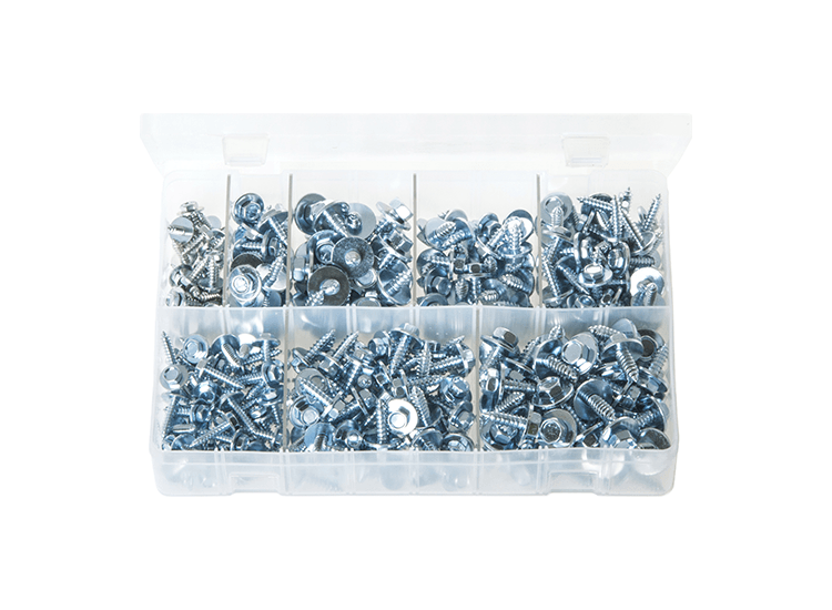 Sheet Metal Screws with Captive Washer