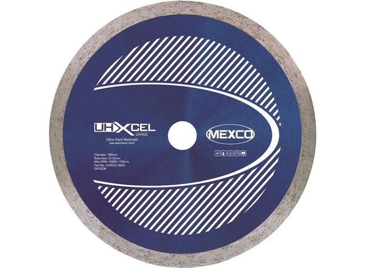 MEXCO UHXCEL Ultra Hard Materials Diamond Blade