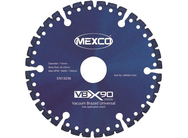 MEXCO VBX90 Grade Universal Diamond Blade