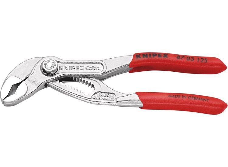 Draper 06080 KNIPEX 87 03 125 Cobra&amp;#174; High-Tech Water Pump Pliers, 125mm