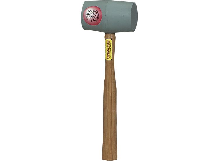 Draper 24061 Estwing EDH-12N Grey Deadhead Rubber Mallet, 12oz