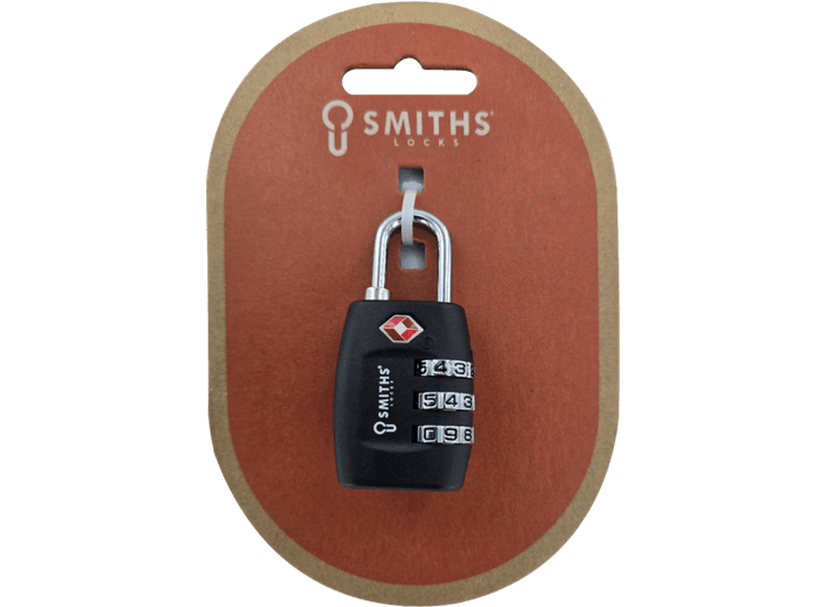 SMITHS SMT310 Tsa Padlock 3 Dial