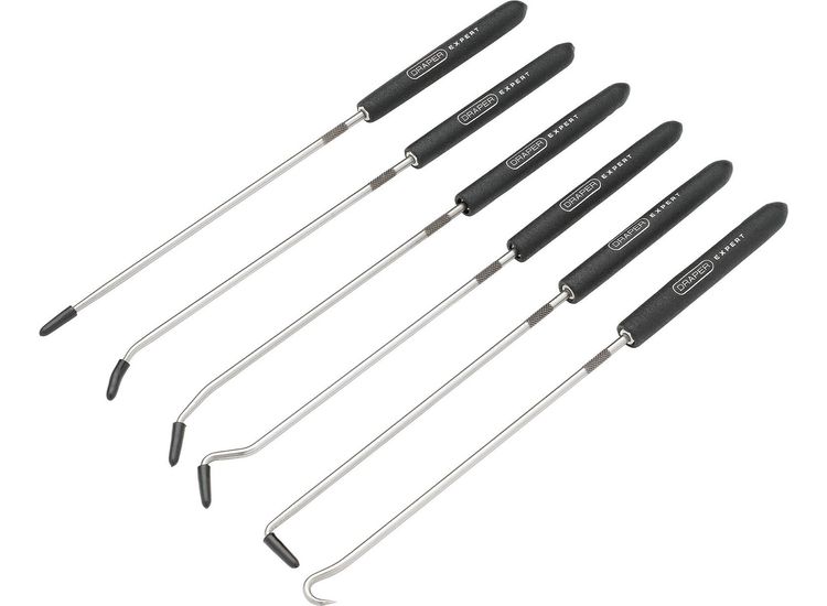 Draper 18133 Draper Expert Hook and Pick Set, 250mm (6 Piece)