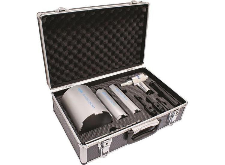 MEXCO Dust Management Core Drill Kit, 9 Piece