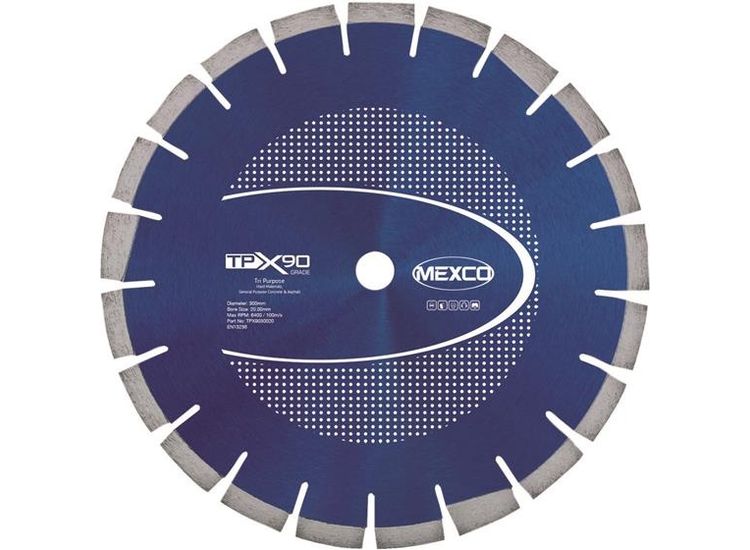 MEXCO TPX90 Tri Purpose Diamond Blade 300 x 20mm