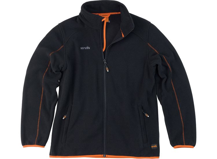 Scruffs Harbour Micro Fleece Jacket Black