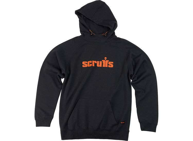 Scruffs Tamworth Logo Hoodie Black