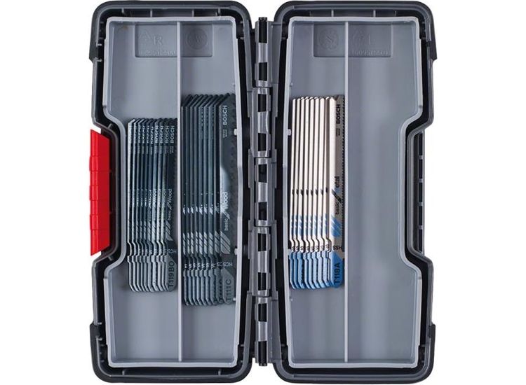 Bosch Powertool Accessories Basic for Wood and Metal Jigsaw Blade Set, 30 Piece