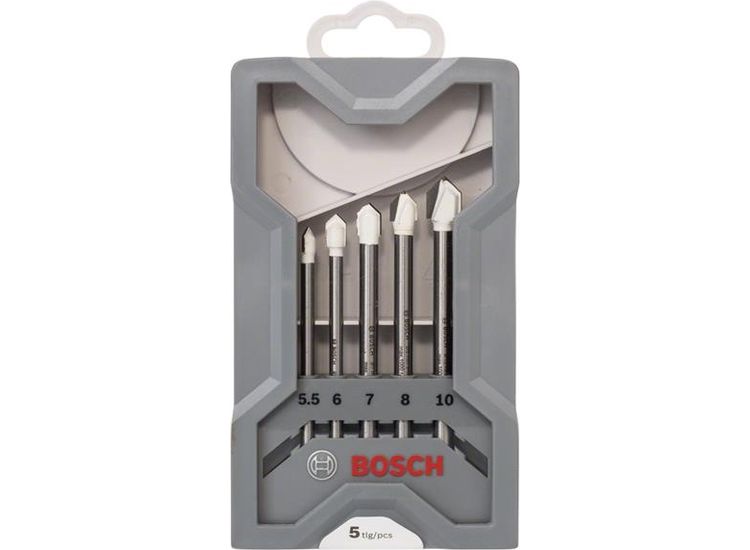 Bosch Powertool Accessories CYL-9 Ceramic Tile Drill Bit Set, 5 Piece