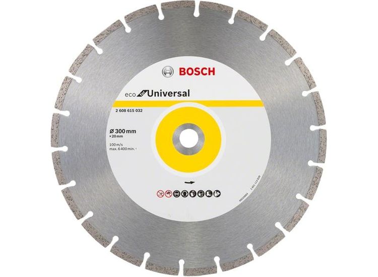 Bosch Powertool Accessories Eco for Universal Segmented Diamond Cutting Disc