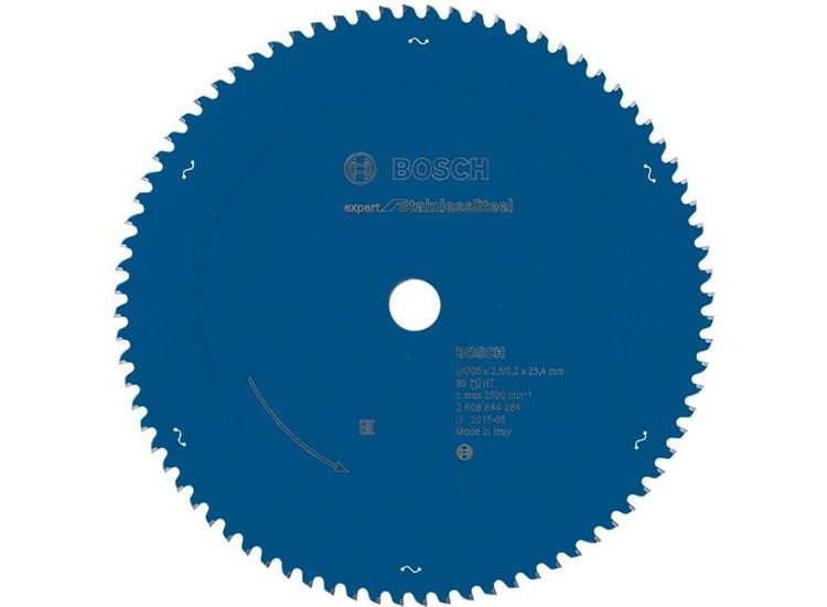 Bosch Powertool Accessories Expert for Stainless Steel Circular Saw Blade 305 x 25.4mm x 80T