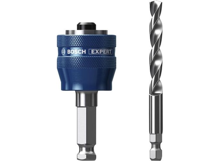 Bosch Powertool Accessories EXPERT Power Change Plus Arbor with Pilot Drill