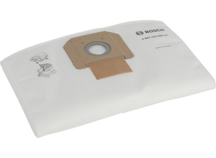 Bosch Powertool Accessories Fleece Filter Bag Pack of 5