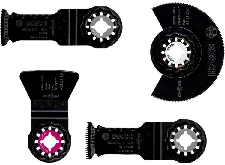 Bosch Powertool Accessories Floor and Installation Set for Multi-tools, 4 Piece