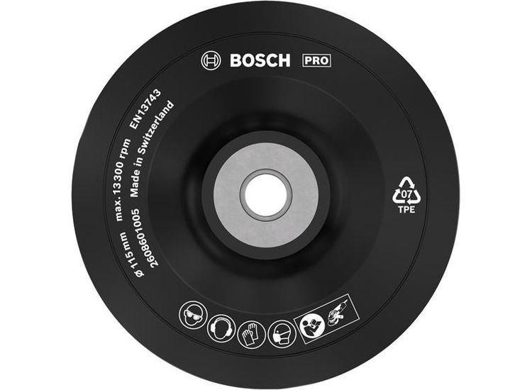 Bosch Powertool Accessories PRO Backing Pad 115mm M14
