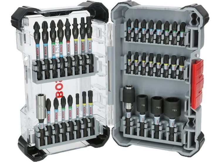 Bosch Powertool Accessories PRO Impact Screwdriver Bit Set, 36 Piece