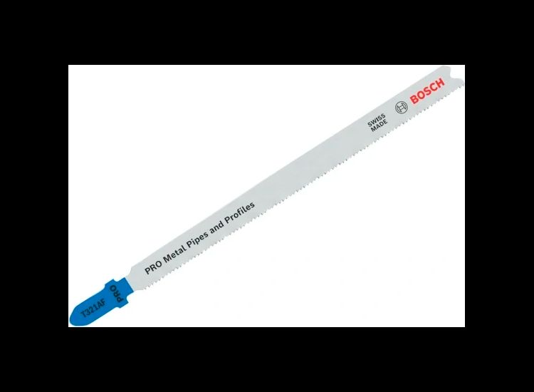 Bosch Powertool Accessories PRO Metal Pipes and Profiles T321AF Jigsaw Blade 132mm Pack of 5
